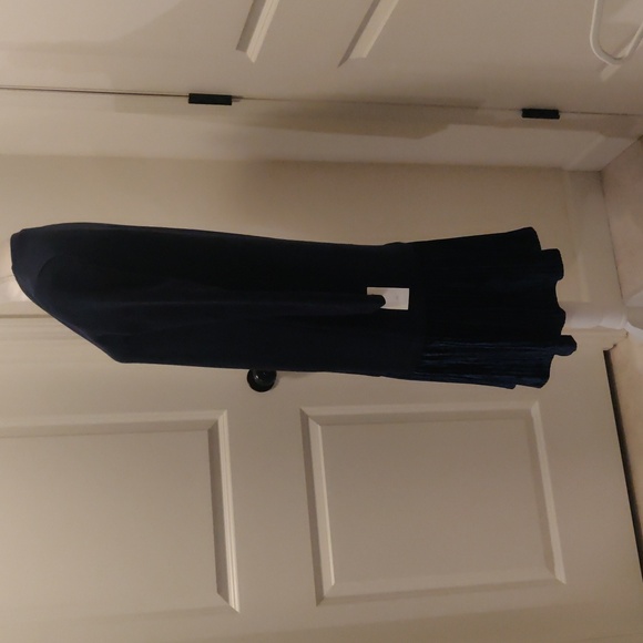 New! Vintage Retro Inspired The lines in between shirt/dress sz XS navy Cyber - Picture 4 of 9